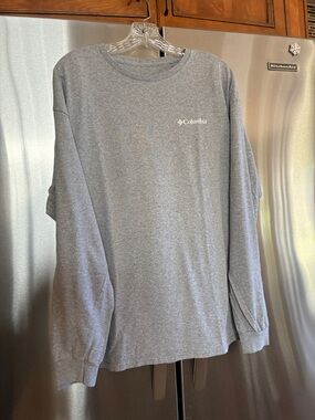 Columbia Gray Logo Long Sleeve Tee Men